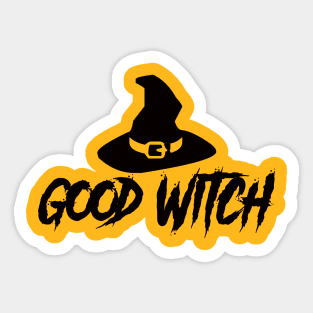 Good Witch Halloween Shirt Sticker